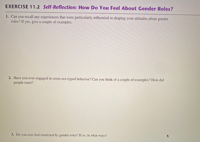 How do you feel about gender roles