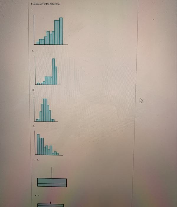 Solved THE Match each of the following 1. 2. | Chegg.com