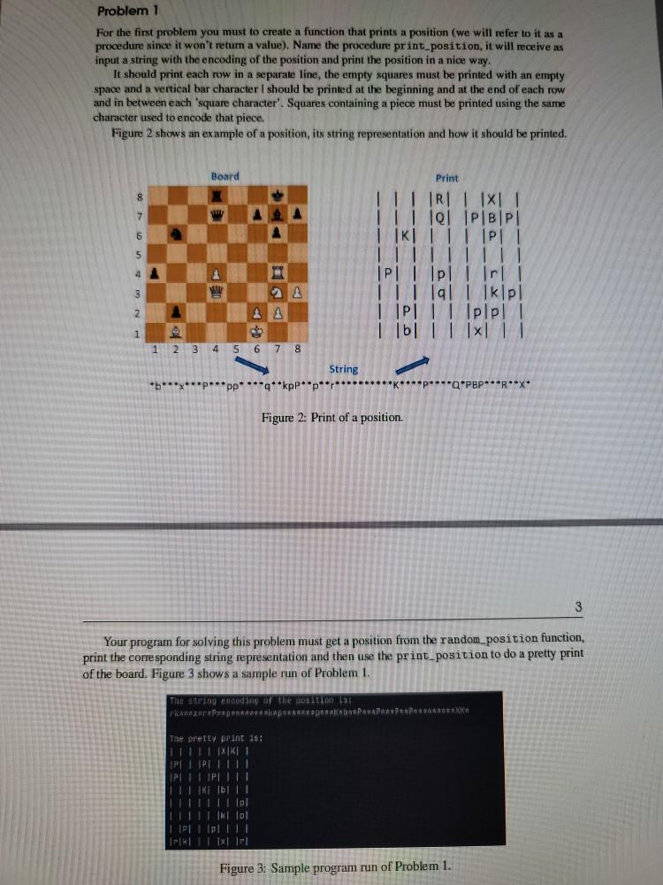 Solved Problem 1 For the first problem you must to create a | Chegg.com