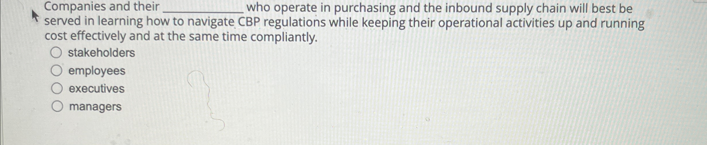 Solved Companies and their q, ﻿who operate in purchasing and | Chegg.com