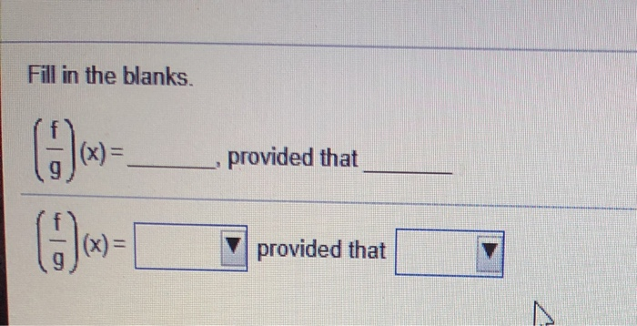 Solved Fill in the blanks. H()= __, provided that (6)w= | Chegg.com