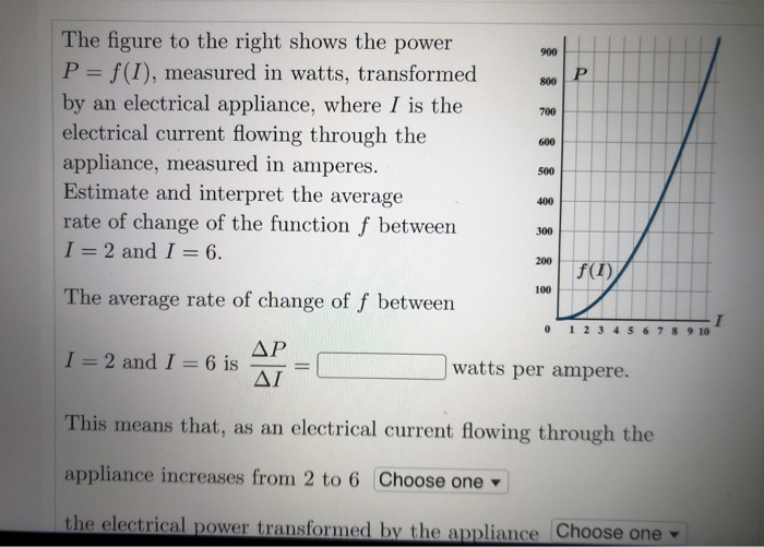 Solved 900 800 P 700 The figure to the right shows the power | Chegg.com