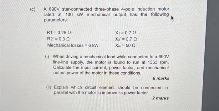 Motor is consuming less than rated current and more than rated power -  Electrical Engineering Stack Exchange