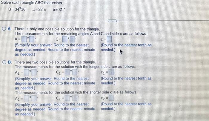 Solved The Correct Answer Will Be Answer Choice B With Two | Chegg.com