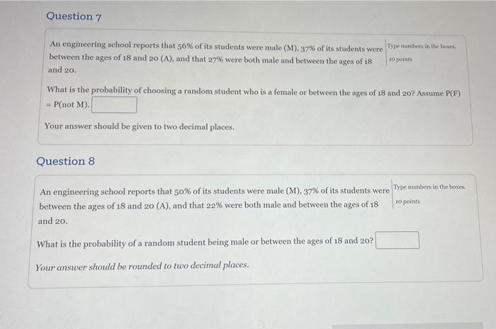 Solved Question 7 An Engineering School Reports That 56% Of | Chegg.com