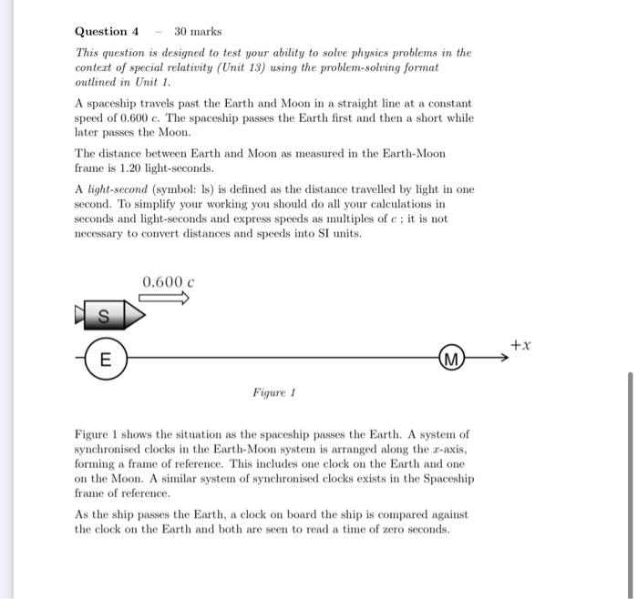Solved Question 4 30 marks This question is designed to test | Chegg.com