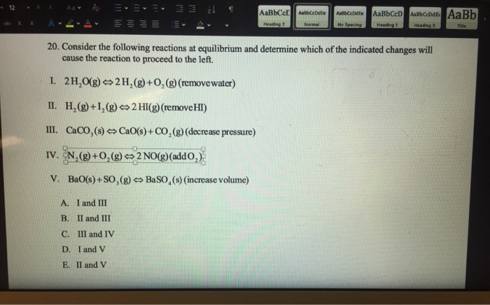 Solved - 12 A A Aa A v 33 21 1 20. Consider the following | Chegg.com