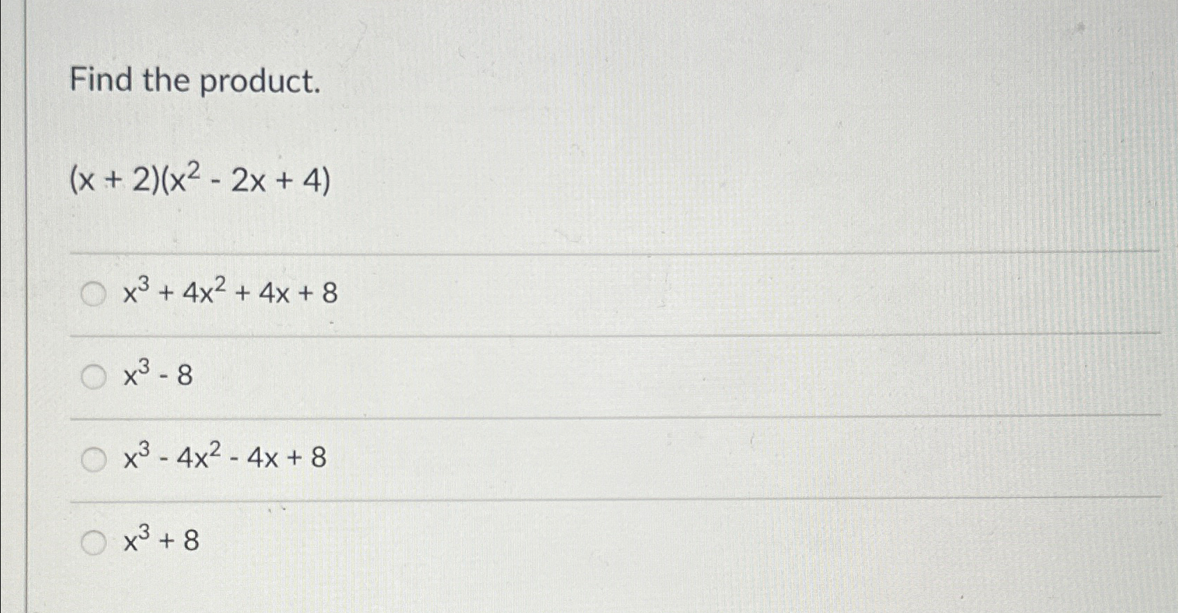 the product of x 2 x 3 x 4 is
