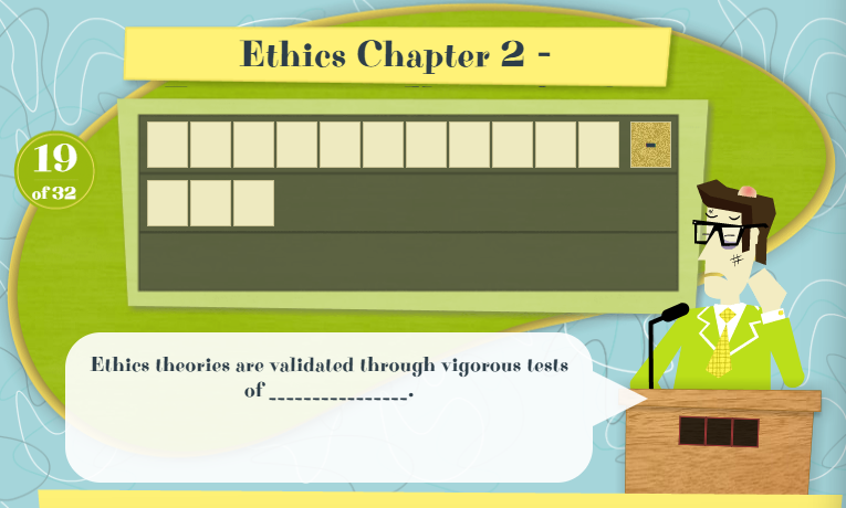Solved Ethics Chapter 2 -Ethics theories are validated | Chegg.com