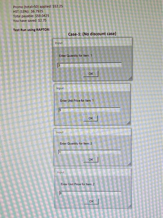 Solved please solve the following on Raptor Flow chart | Chegg.com