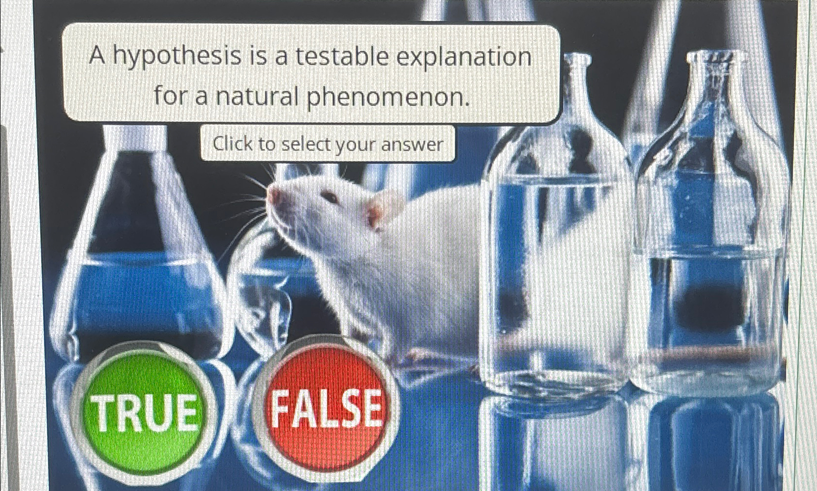 Solved A hypothesis is a testable explanation for a natural | Chegg.com
