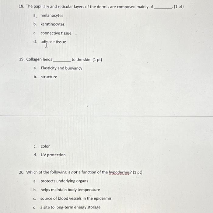 Solved 21. In response to stimuli from the sympathetic | Chegg.com