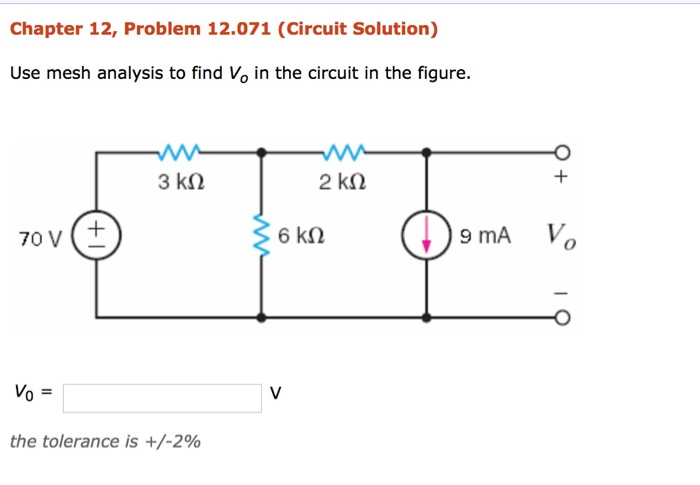Solved Chapter 12, Problem 12.091 (Circuit Solution) Find I | Chegg.com