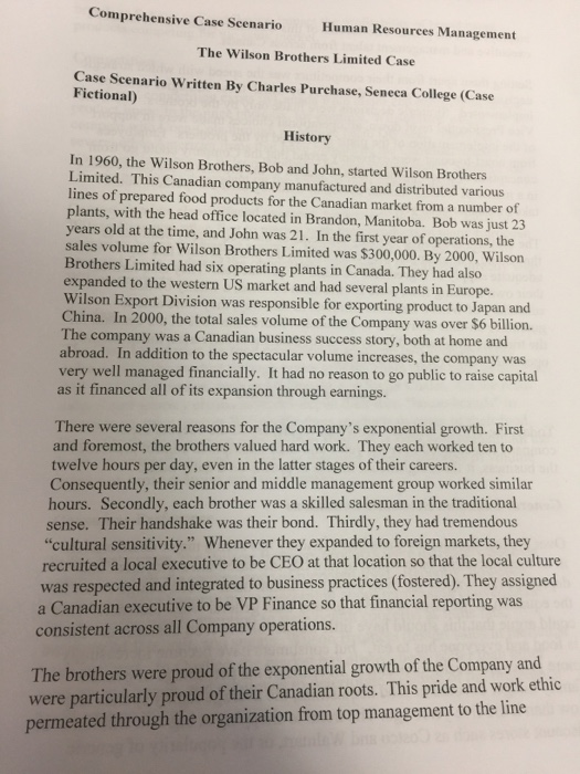 Essay about wilson brothers communication guidelines 03 image