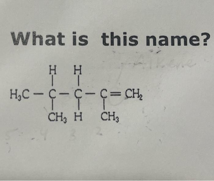 Solved What is this name? Chegg com