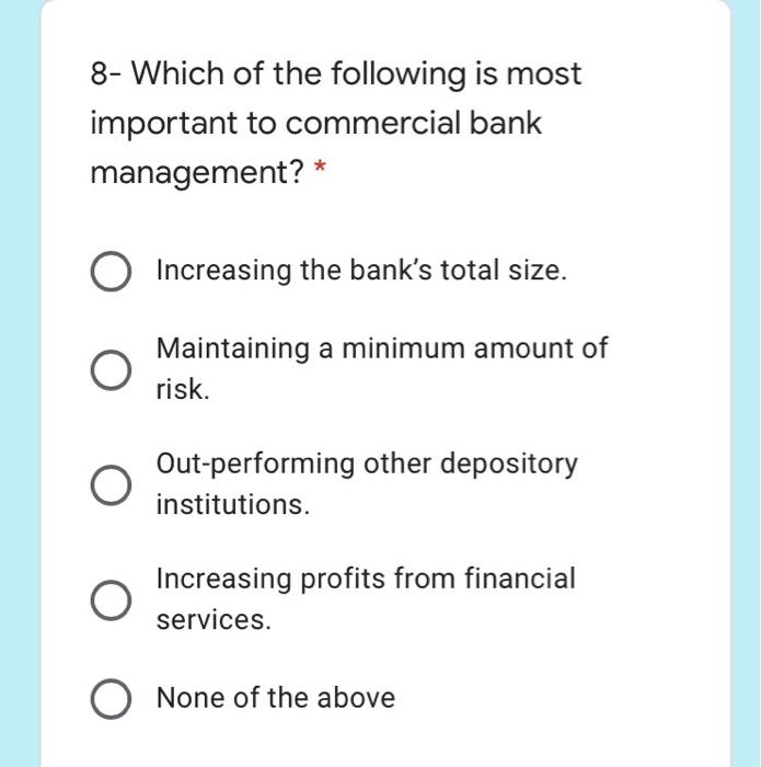 importance of commercial bank