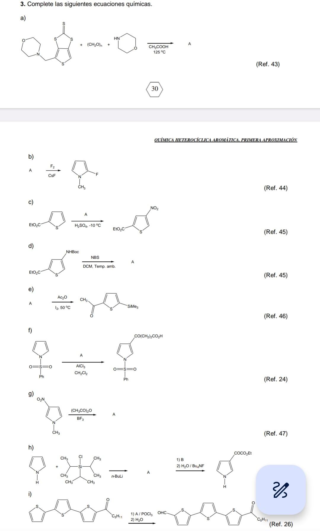 I placed the reaction mechanism step by step of each | Chegg.com