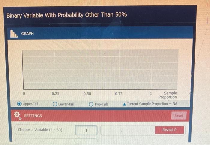 Solved Binary Variable With Probability Other Than 50% Un. | Chegg.com