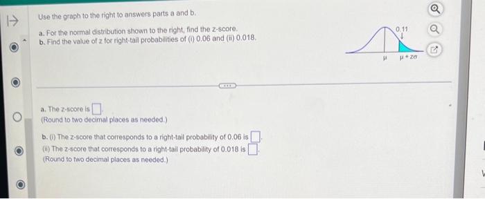 Solved Use the graph to the right to answers parts a and b. | Chegg.com