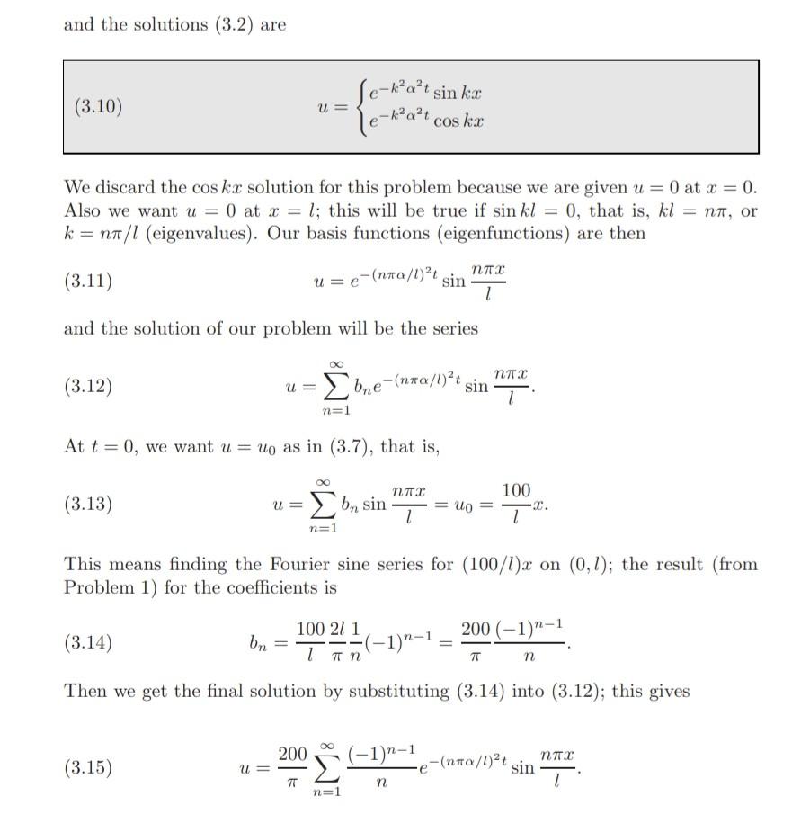 Solved Example 1. Let us now consider the flow of heat | Chegg.com