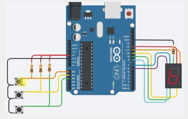 Solved ARDUINO UNO : Create a program that displays "AbC" | Chegg.com