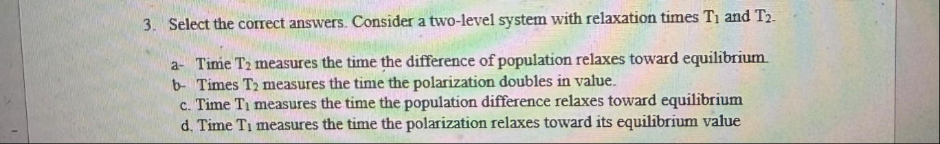 Solved Select the correct answers. Consider a two-level | Chegg.com