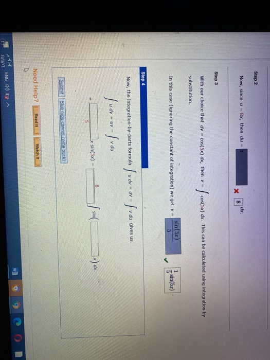 solved-tutorial-exercise-evaluate-the-integral-fac-8x-chegg