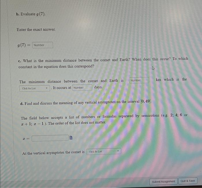 Solved A laser rangefinder is locked on a comet approaching