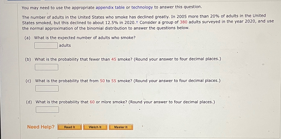 Solved You may need to use the appropriate appendix table or | Chegg.com