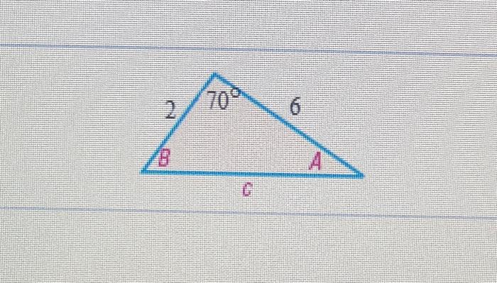 Solved Find the area K of the triangle.K = ? square | Chegg.com