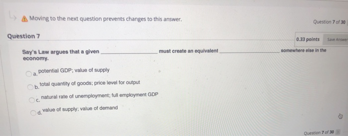 Solved Moving To The Next Question Prevents Changes To Th Chegg Com