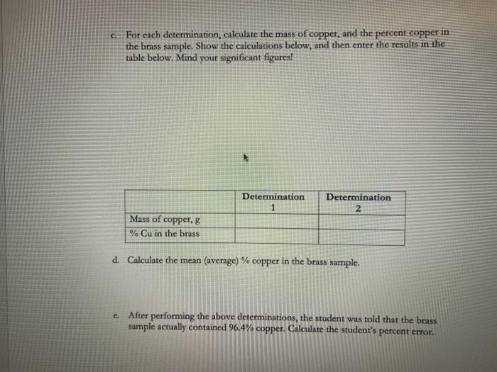 3. A student, following the same procedure described | Chegg.com