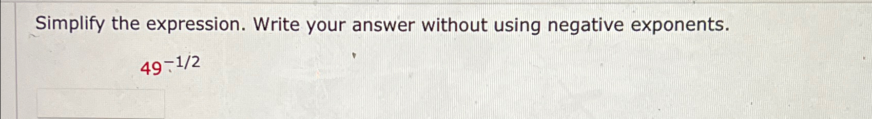 Solved Simplify The Expression. Write Your Answer Without | Chegg.com