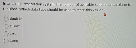 Solved In an airline reservation system, the number of | Chegg.com