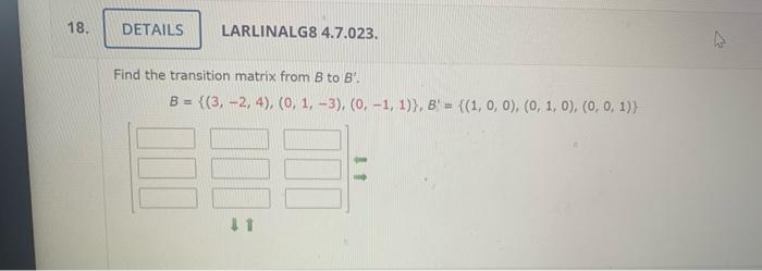 Solved 16 Details Larlinalg8 46040 My Notes Find A Basis 8784