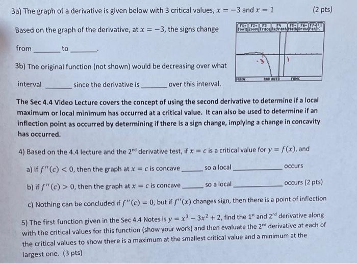 derivative of x 3 graph