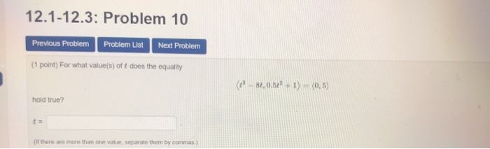 Solved 12.1-12.3: Problem 8 Previous Problem Problem List | Chegg.com