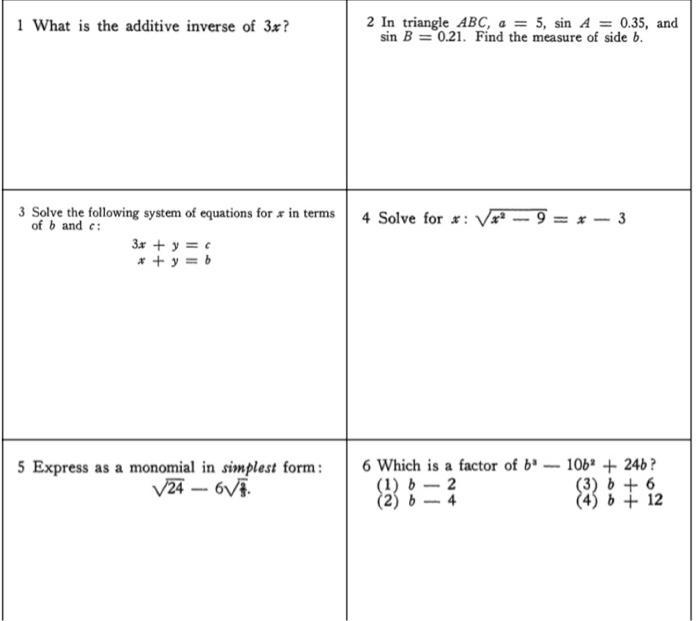 solved-1-what-is-the-additive-inverse-of-3x-2-in-triangle-chegg