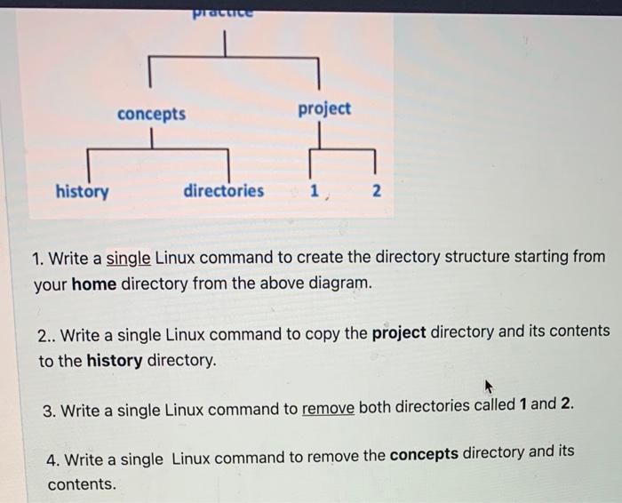 Solved For each of the following questions, use a pathname