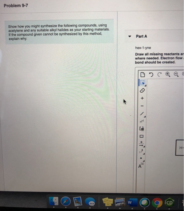 Solved Problem 9-7 Show How You Might Synthesize The | Chegg.com