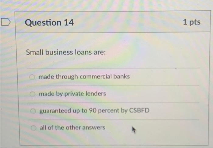 Solved Question 3 1 pts All of the following are examples of | Chegg.com