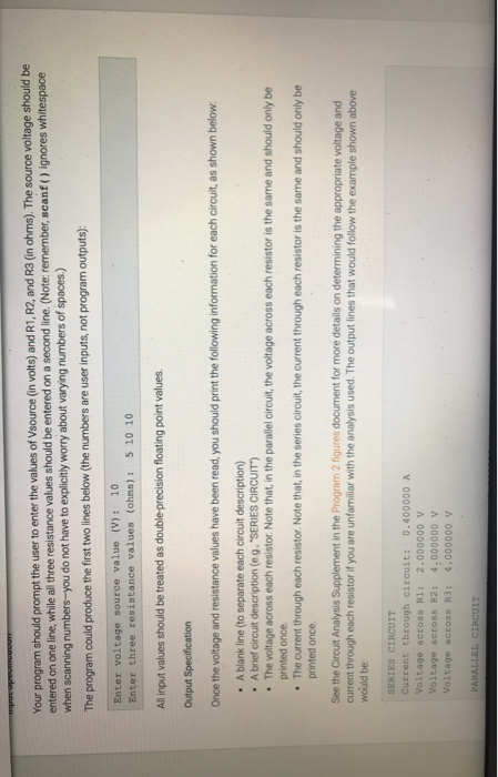 Solved 2.17 Program 2: Basic 1/0 and Operations 1. | Chegg.com