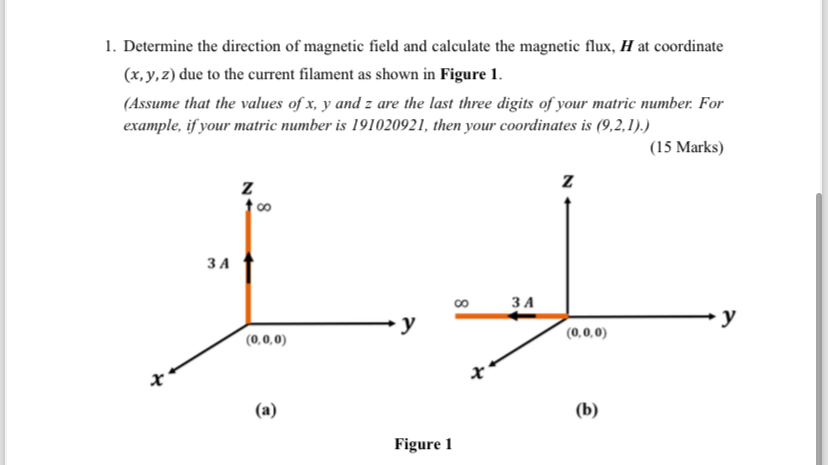 Solved Determine the direction of magnetic field and | Chegg.com