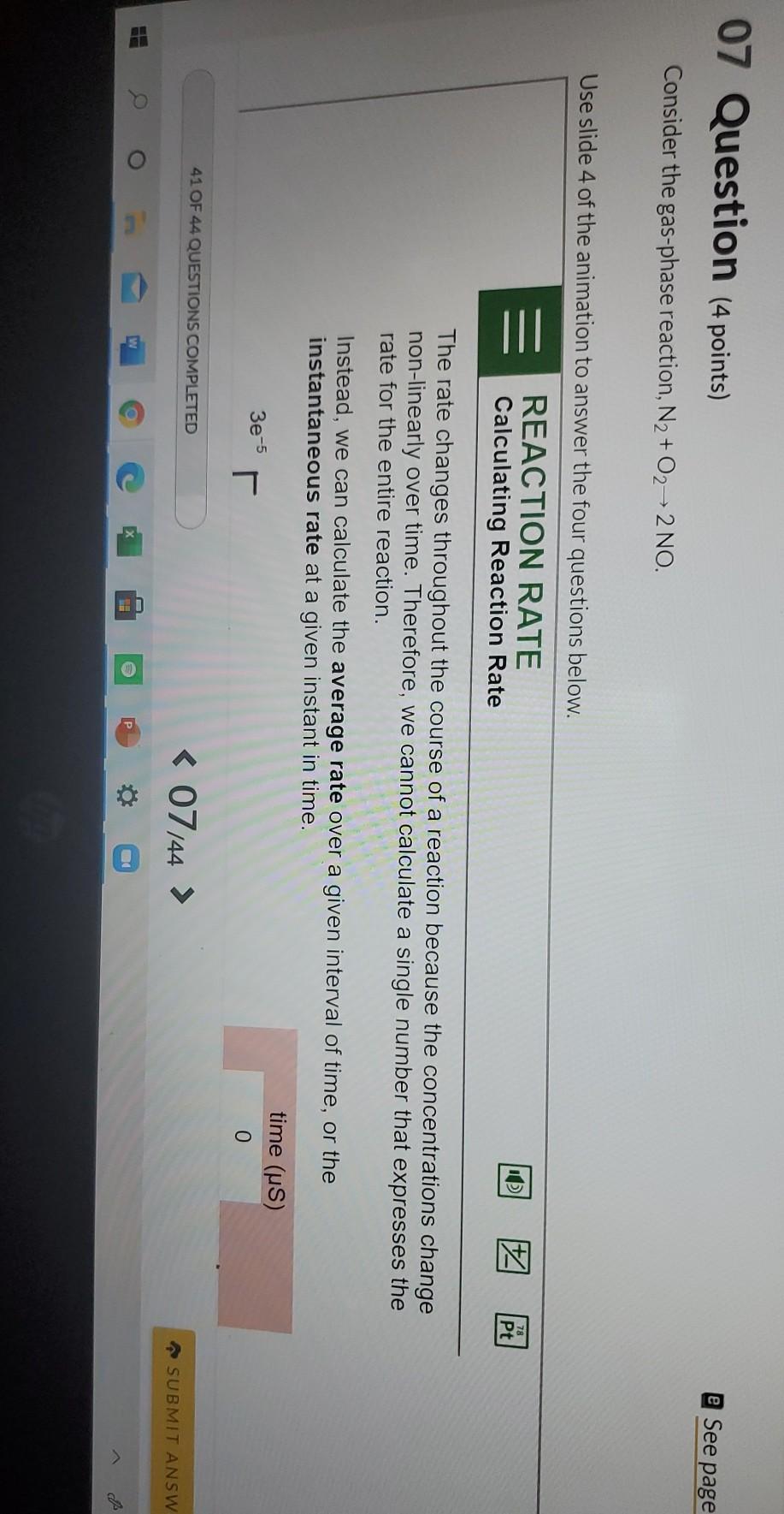 Solved 07 Question (4 points) See page Consider the | Chegg.com