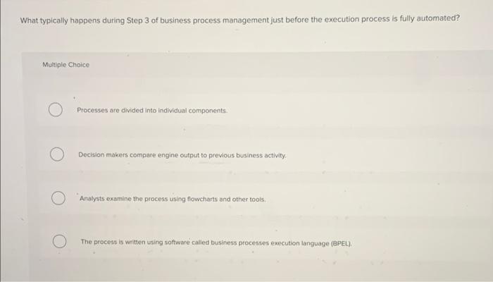Solved What typically happens during Step 3 of business | Chegg.com