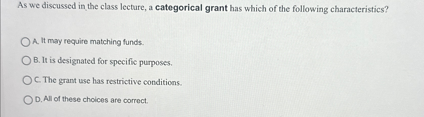 Solved As we discussed in the class lecture, a categorical | Chegg.com