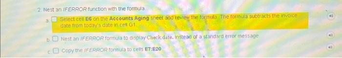 solved-2-nest-an-iferror-function-with-the-formula-select-chegg