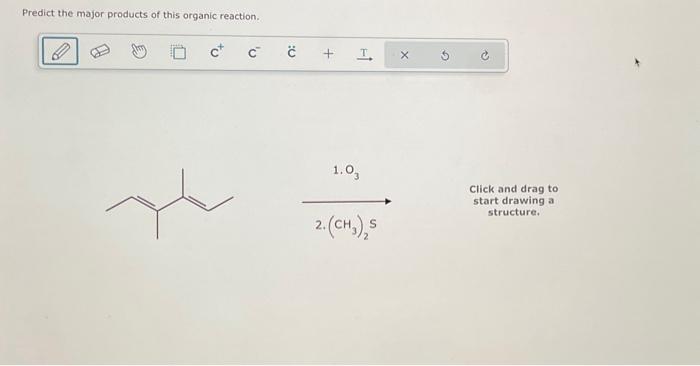 Solved Predict the major products of this organic reaction. | Chegg.com