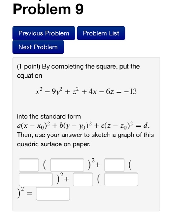 Solved please solve all of them I need all of them. the last | Chegg.com