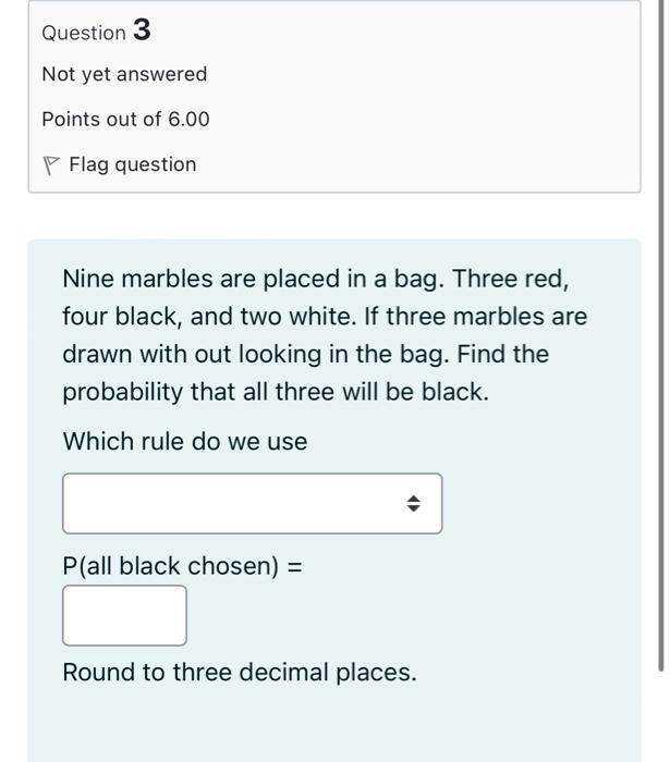 Solved question 5. The 